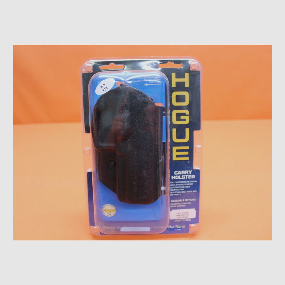 HOGUE HOGUE Holster ARS Stage 1 Carry RH (52003) Heckler&Koch P30/ SFP9/ P2000 incl. Paddle/ Piastra per cintura
