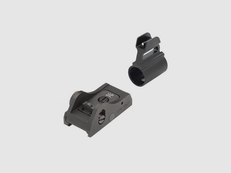 W/P Visierset Ghostring Small/weiß