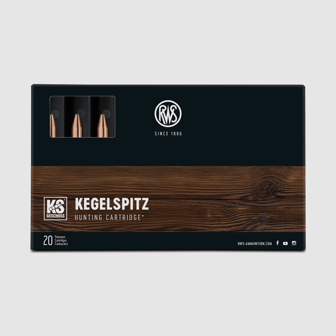 RWS 6,5x57 KS 127gr. - 20 pcs