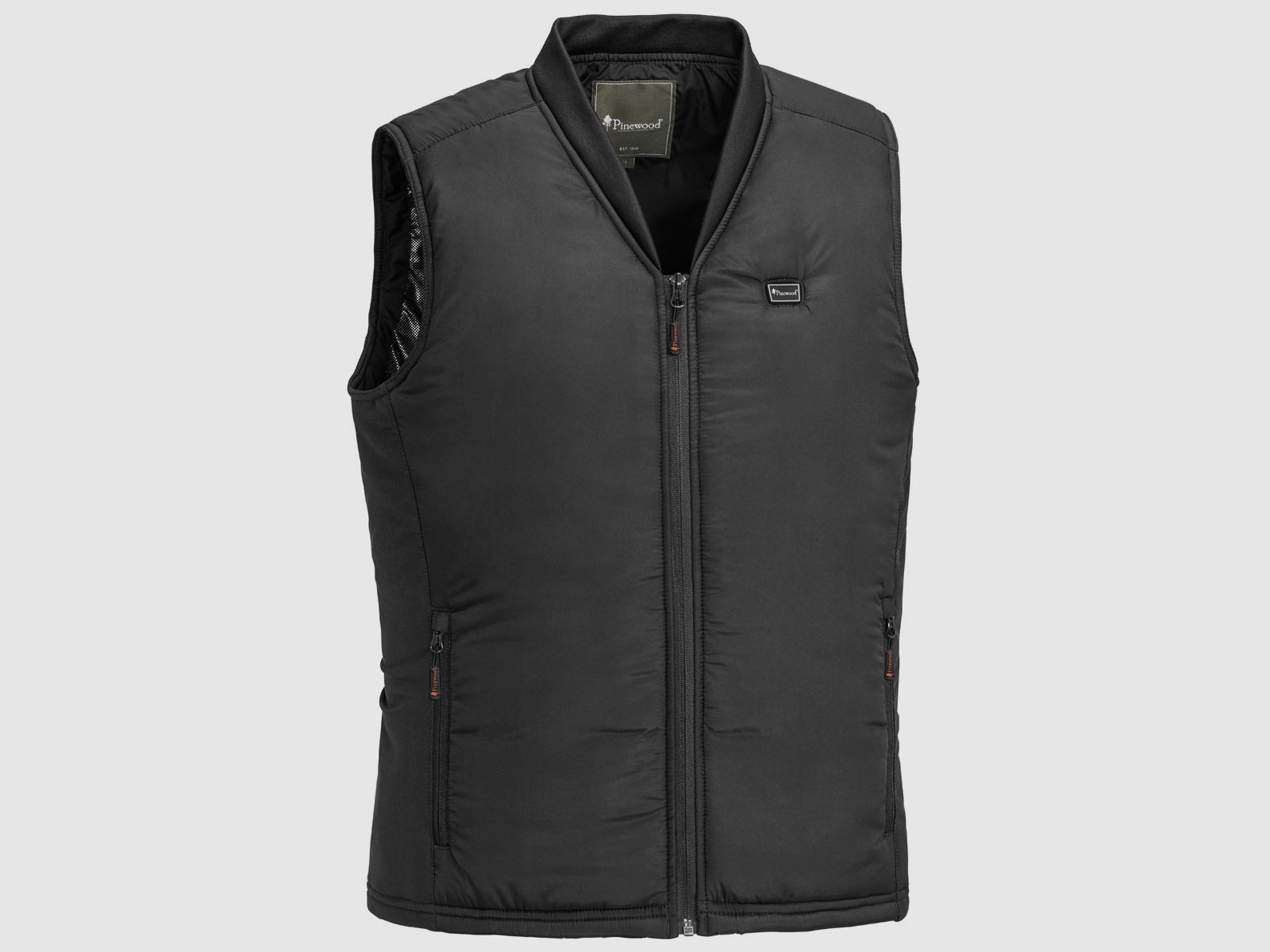 Pinewood Heizweste Ultra Body Black/Grey
