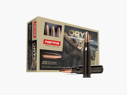 AMUNICJA POCISKI NORMA 30-06 ORYX TŁUMIK 20177282