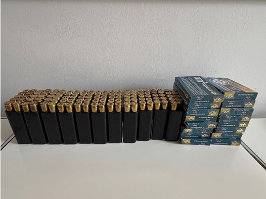 189 rounds .50 BMG ammunition