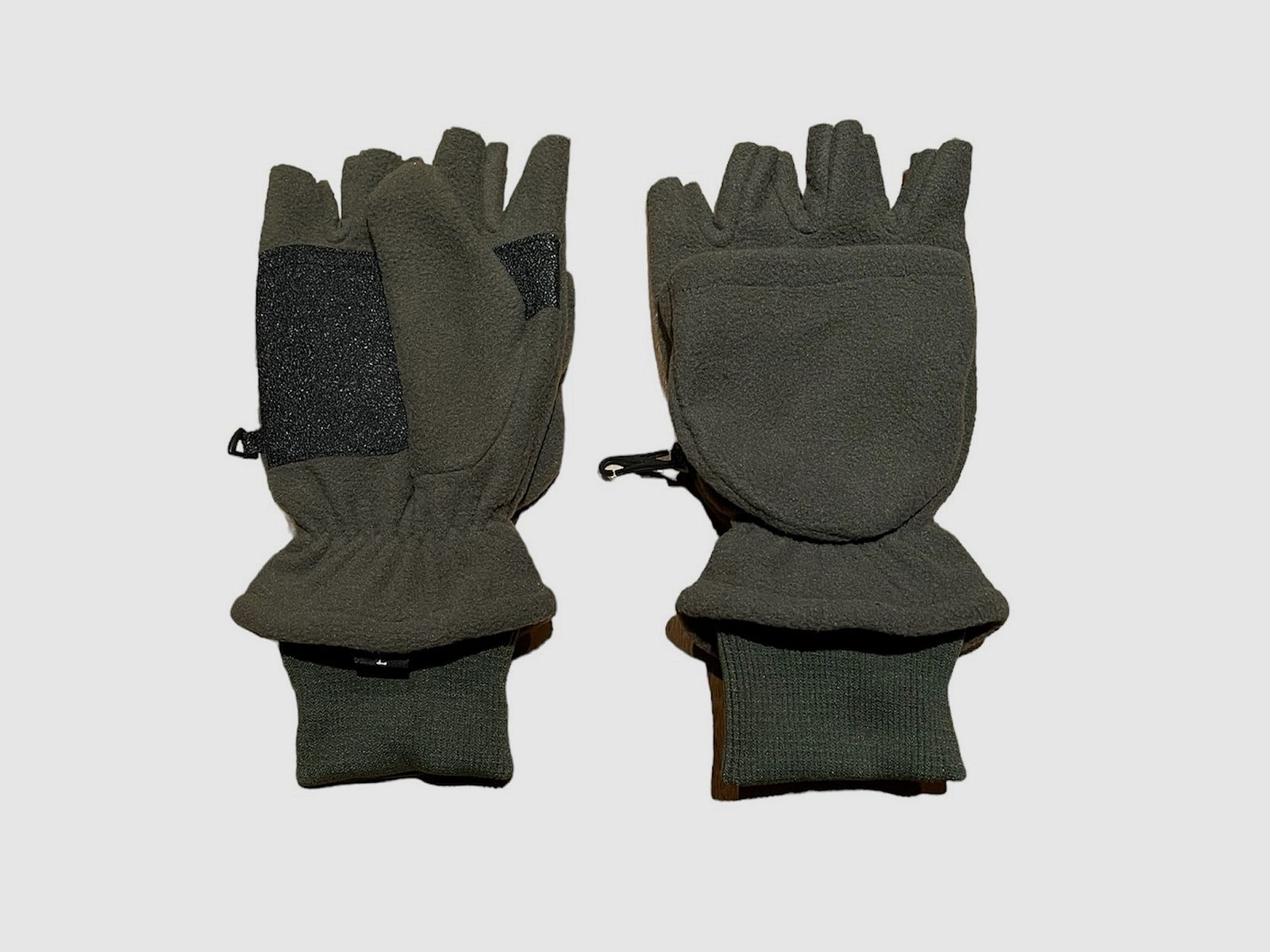 Waidmann Fleece Handschoen Wanten Groen, afbeelding 3 van 5