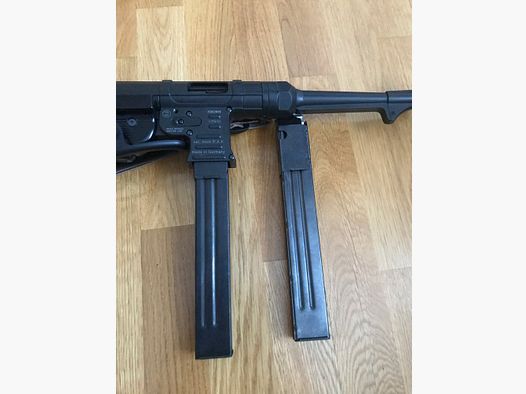 German Sport Guns Mp40 9mm Knall. Mit Original Stahl Ersatzmagazin