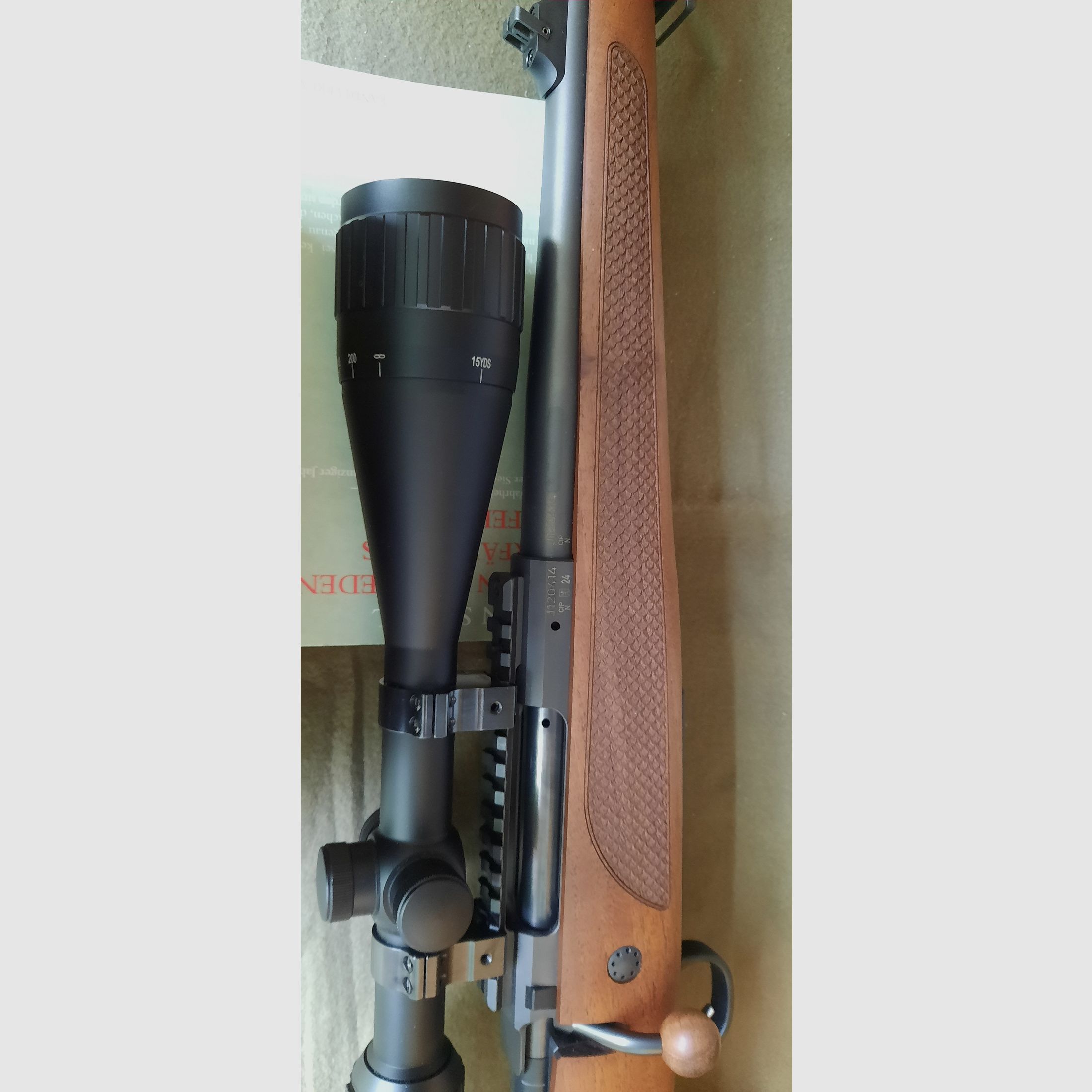 CZ 600 Lux, 8x57IS, not used for hunting