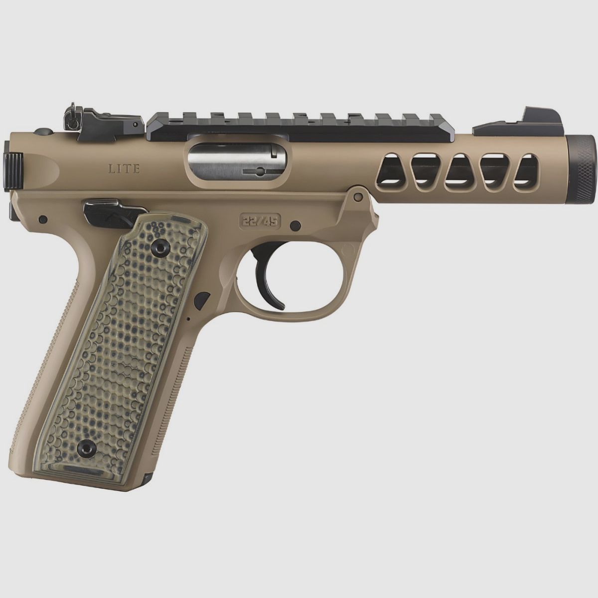 Ruger Mark IV 22/45 FDE(43920), imagen 4 de 7