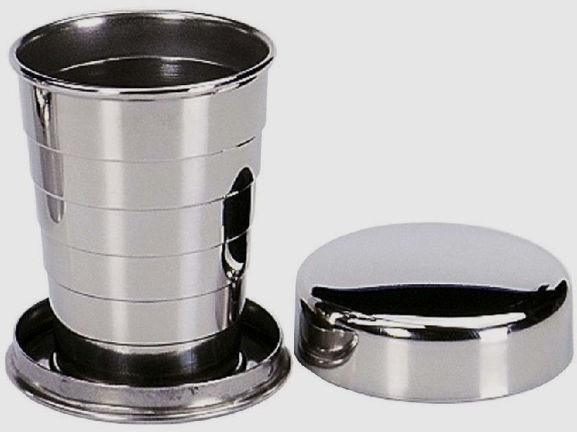 Faltbecher in Dose