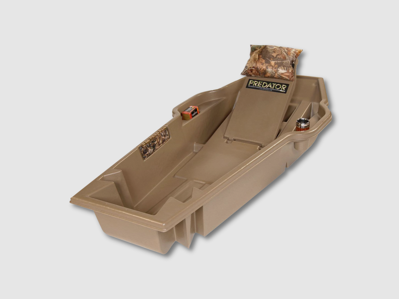 Beavertail Predator jagtskjul med fjeder ryglæn, billede 1 af 2