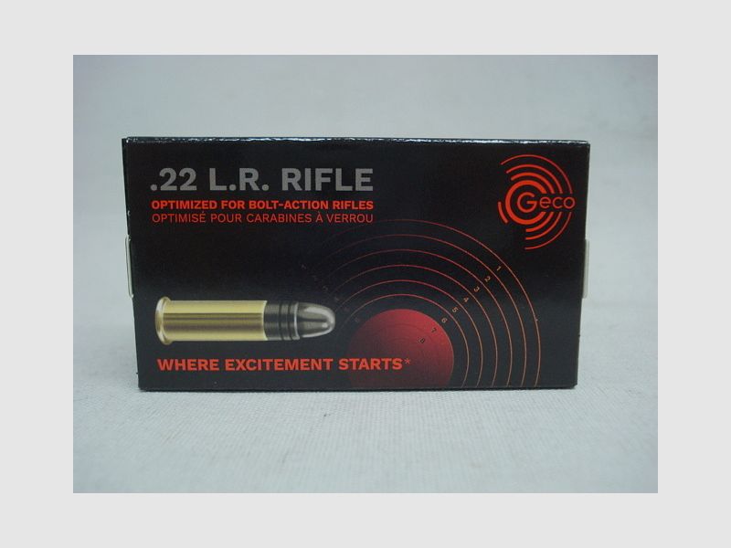 Geco .22lr Rifle 2,6g/40gr - a 50