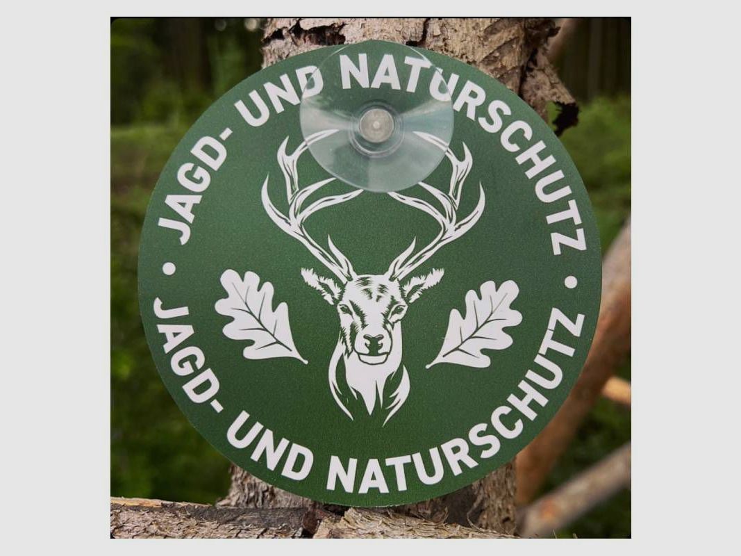 Wilde Hilde Autoschild | Jagd und Naturschutz Hirsch, Bild 4 von 6