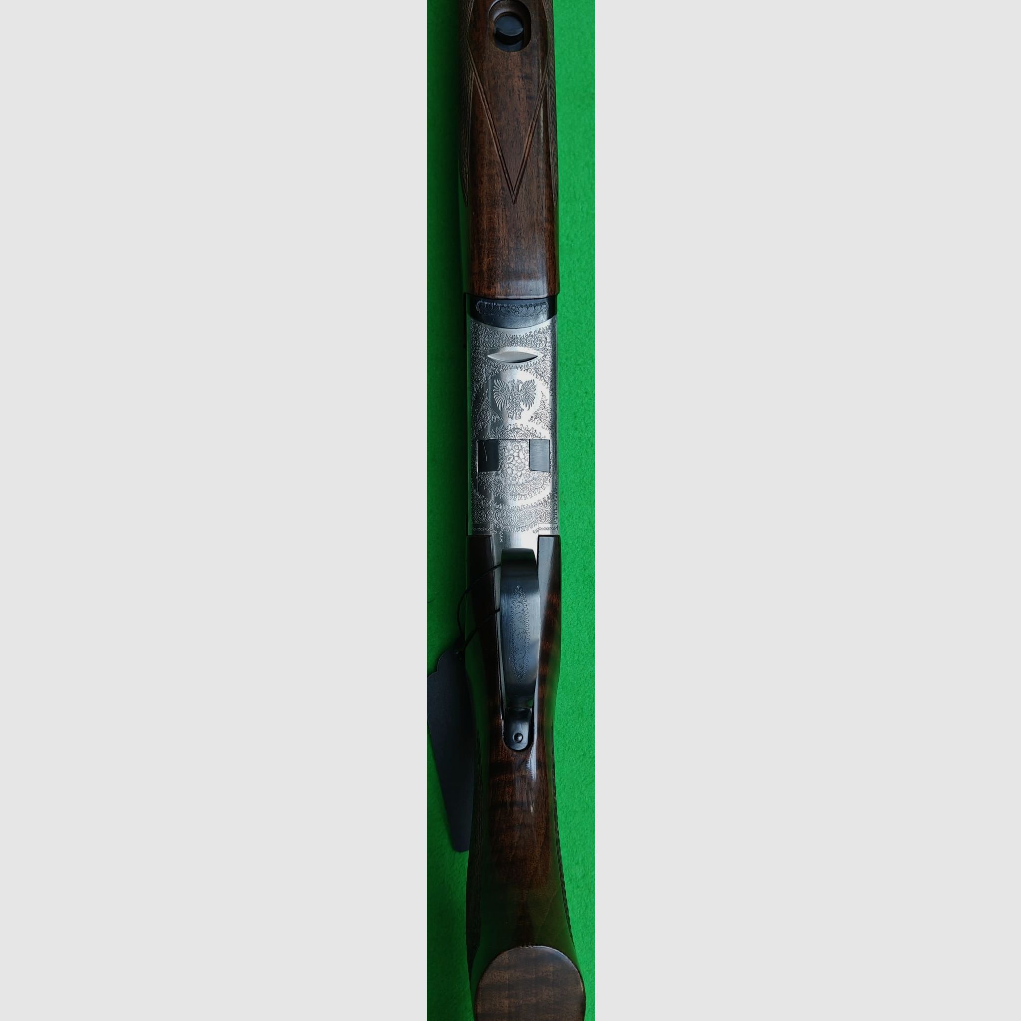 Rizzini Bockdoppelflinte selektiver Einabzug 12/70 - wie NEU