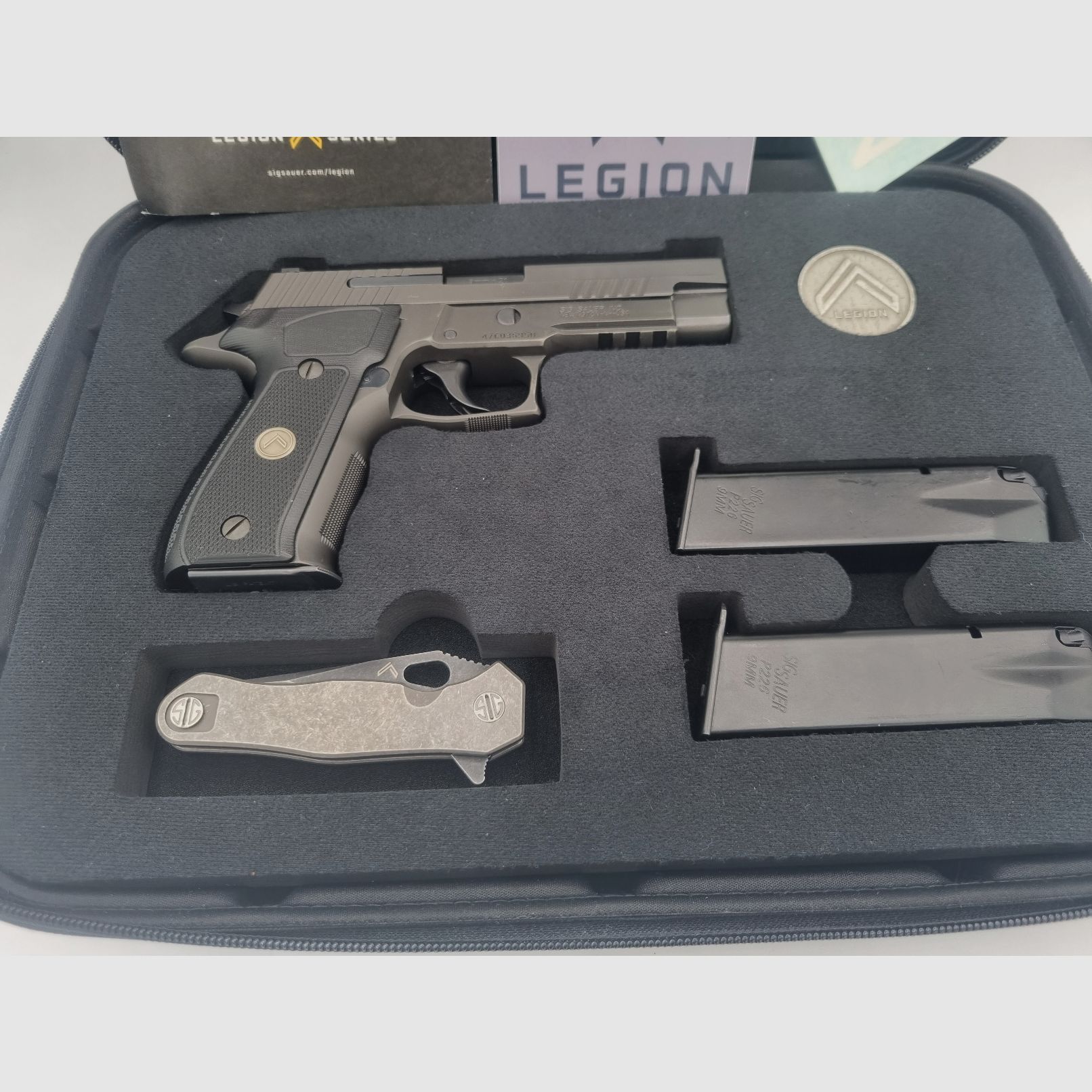 PISTOLE SIG SAUER P226 LEGION CAL. 9X21, Bild 3 von 7