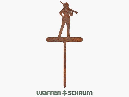 Werkplatz Blumenstecker Jägerin