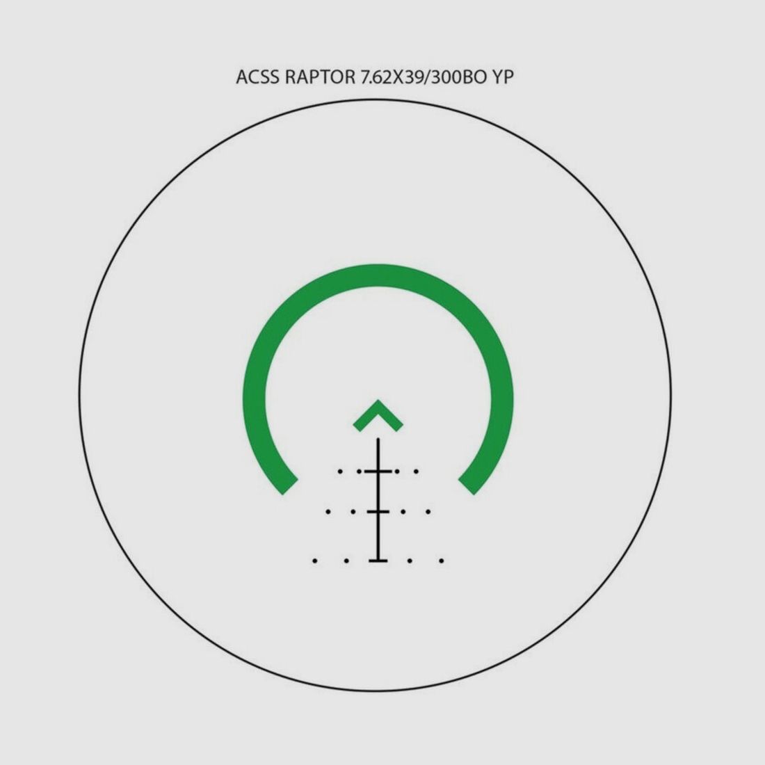 Primary Arms SLx 3x MicroPrism ACSS-Raptor grün 7,62/300BO