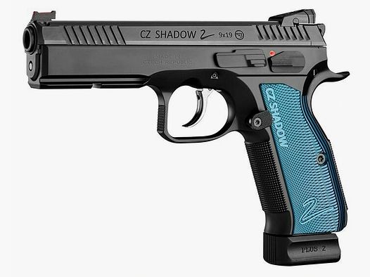 CZ SHADOW 2 CZ Shadow 2 SA/DA schwarz/blau 9mm Luger SUPERSALE sofort verfügbar
