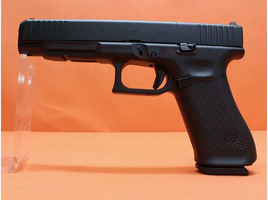 Glock Ha.Pistole 9mmLuger Glock34 Gen5 (MOS) 135mm Lauf Modular Optic System f. Red Dot Sight (9mmPara)