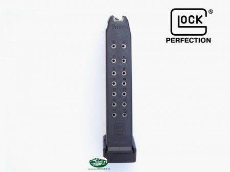 GLOCK Caricatore mod.17 gen 3-4 5 cal.9 mm 19 colpi