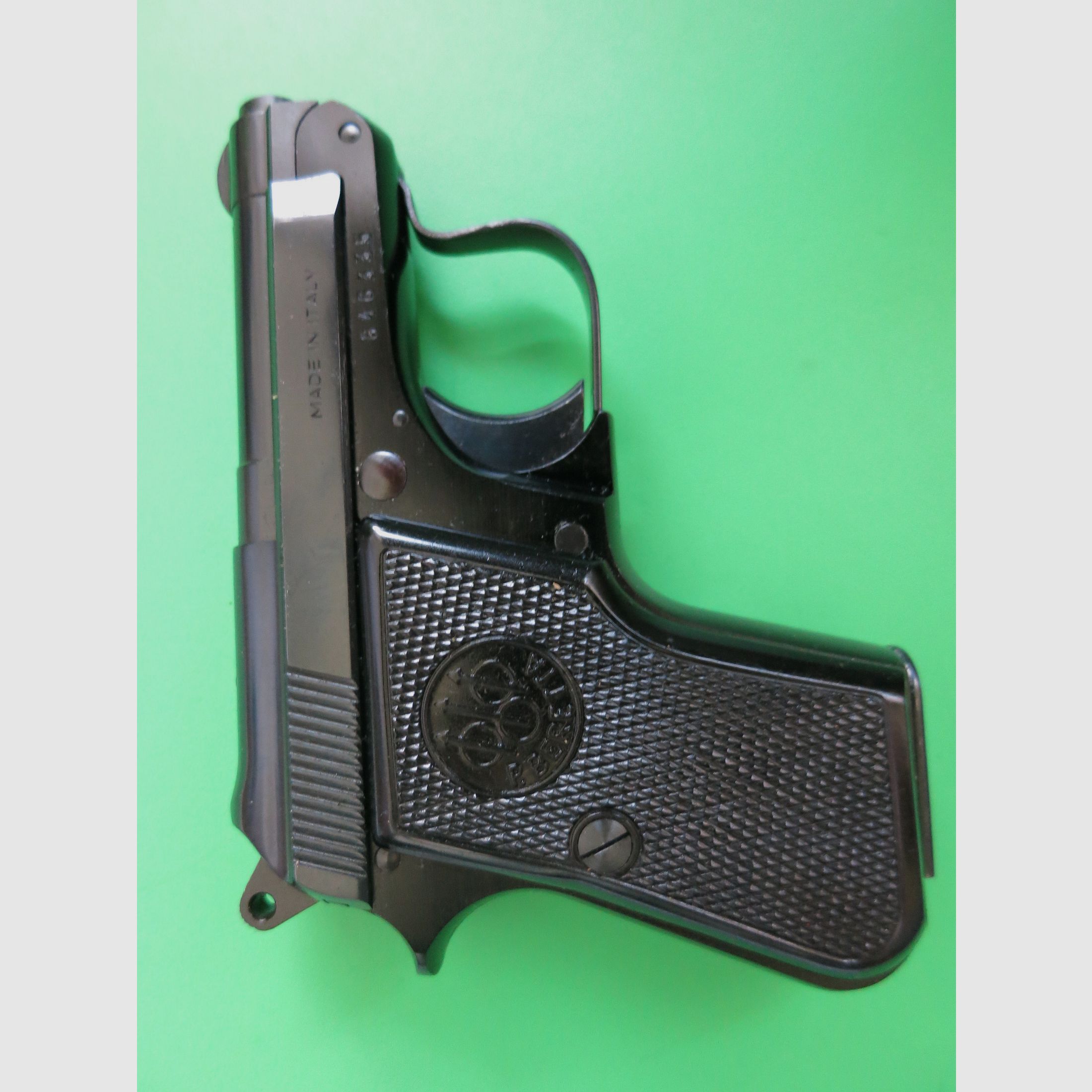 Pietro Beretta 950B półautomatyczny pistolet z łamanym lufą 6,35 Browning „MADE IN ITALY“, jak nowy #50