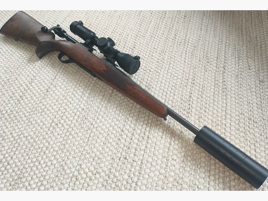 STRAIGHT-PULL RIFLE LIWA Z20 CHAYEH in .308 WIN - Complete package with suppressor and scope