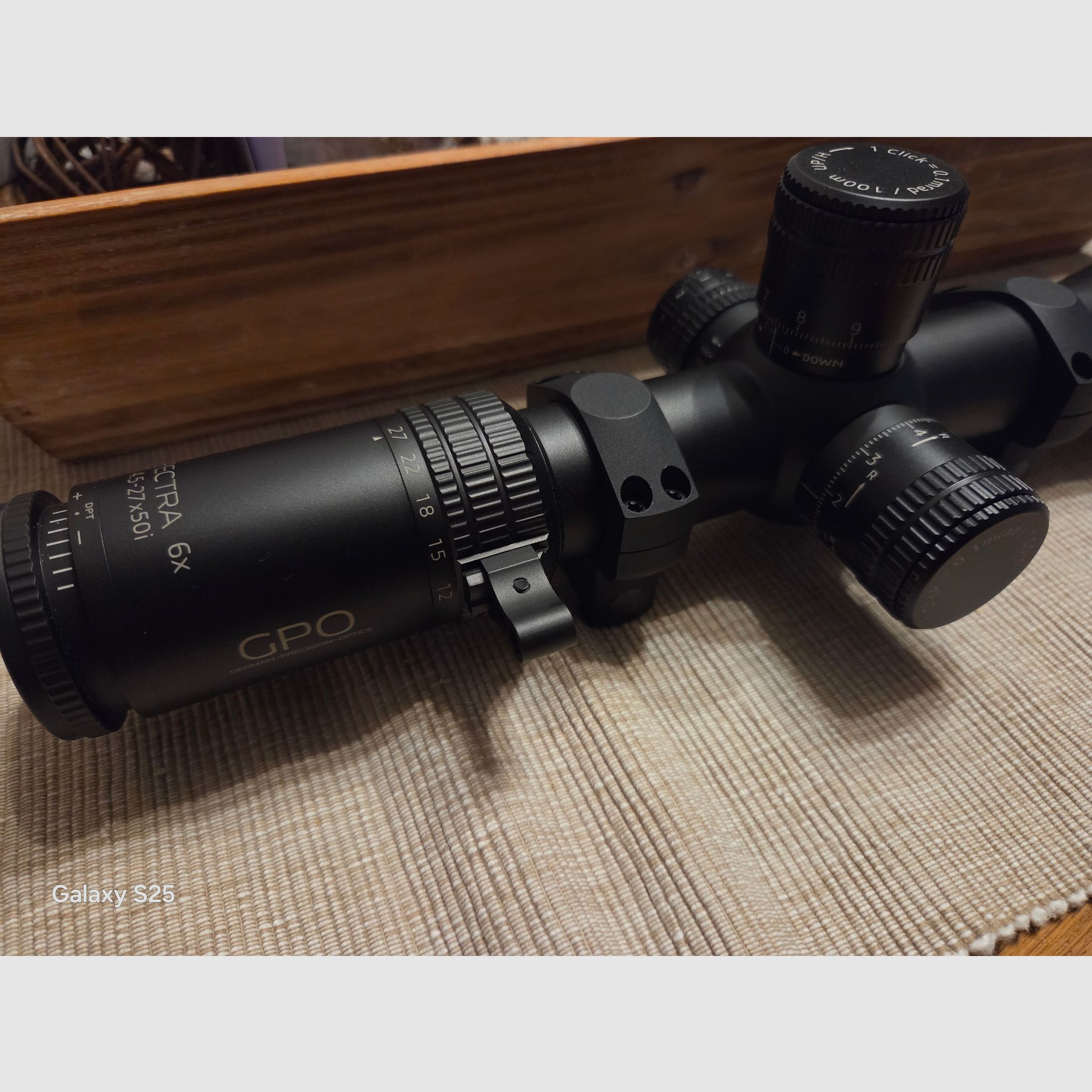 GPO ZF with mounting rings / hunting scope!