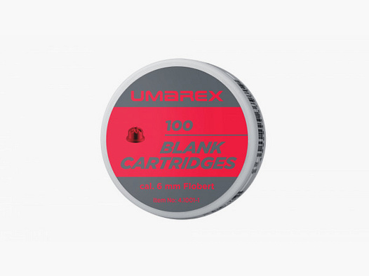 UMAREX CARTUCHOS DE SALIDA - 6MM FLOBERT - 100 PIEZAS