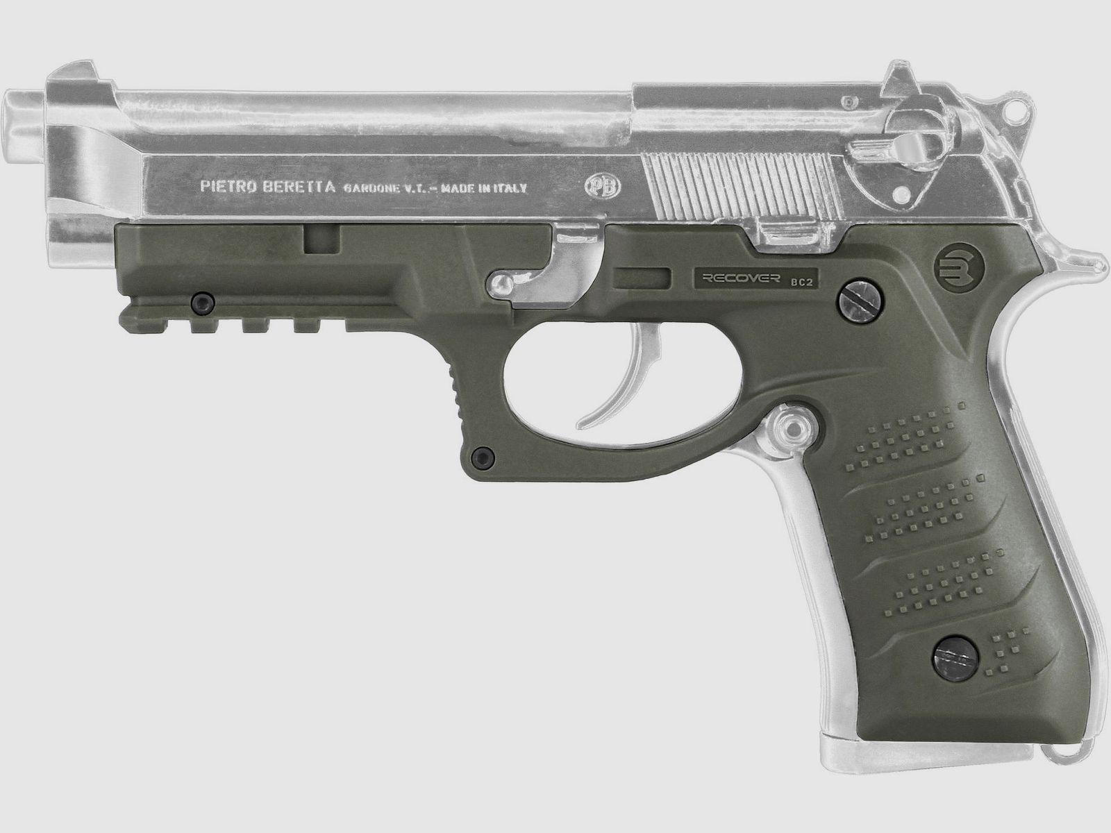 Recover Grip & Rail System für Beretta 92/M9