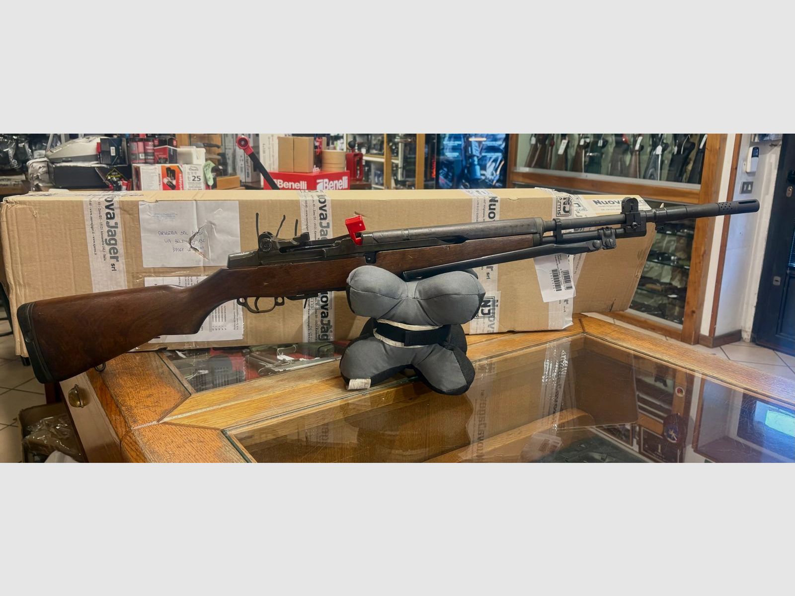 Semi-auto Geweer Beretta Model BM59 Kal. 308W Algemene of Sportieve Classificatie, afbeelding 1 van 4
