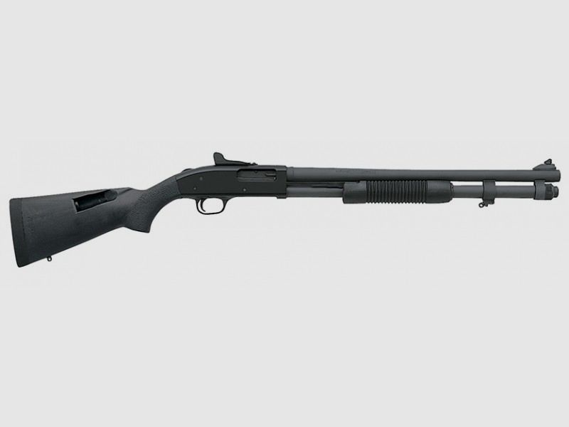 Pump-action shotgun MOSSBERG 590A1 cal. 12/76, XS Ghost Ring, parkerized, 4SS, image 5 of 5