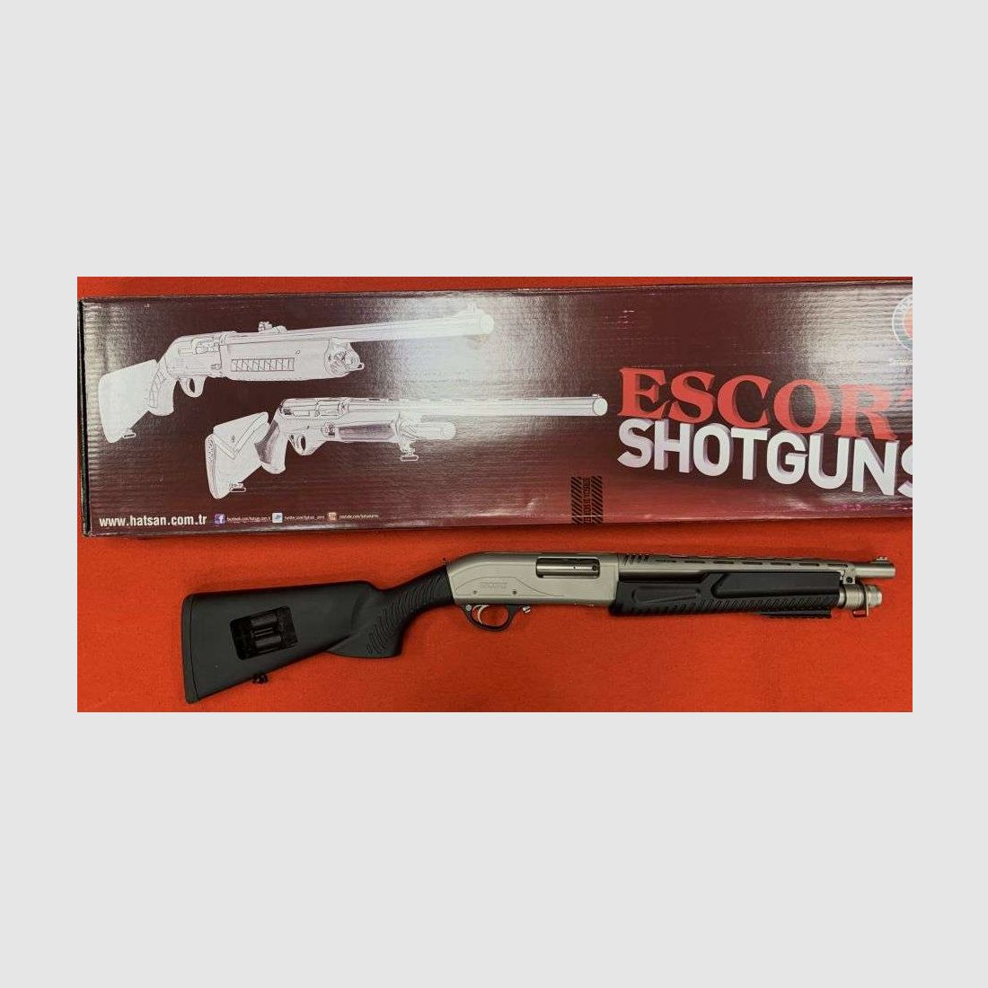 Hatsan Pumpgun Escort Defender Inox Kal.12 Magnum, Bild 1 von 7