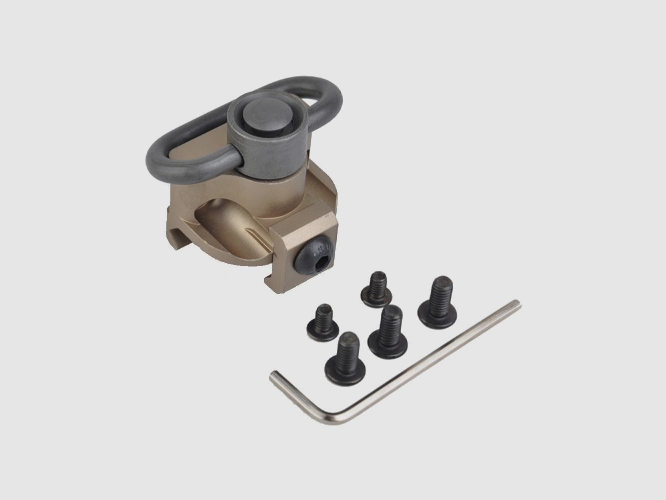 M7 QD-Slingmount für M600C/M300A-Dummy; mit QD-Slingswivel RIS (DE)