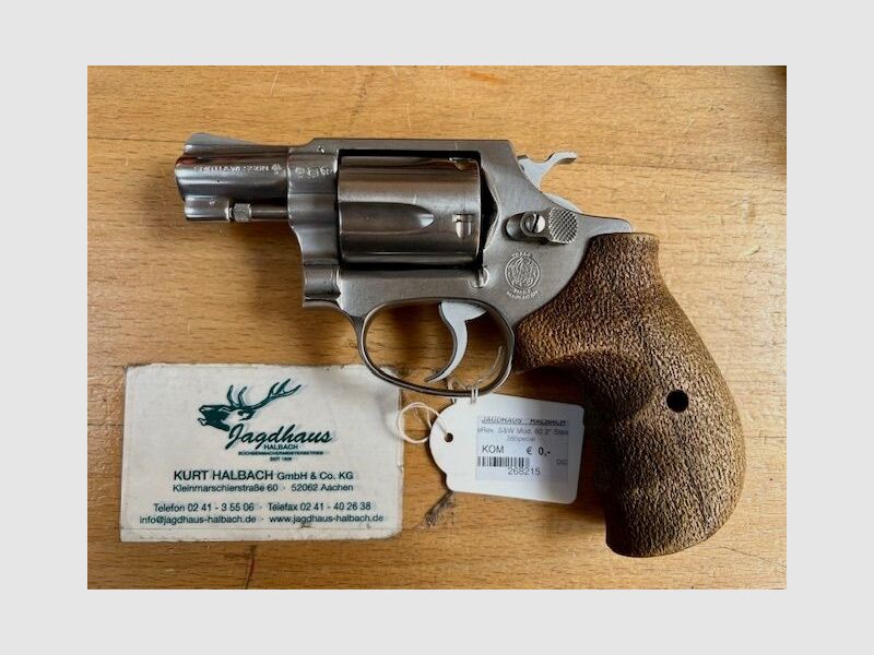 Kommissionen Rev. S&W Mod. 60 2'' Stainless