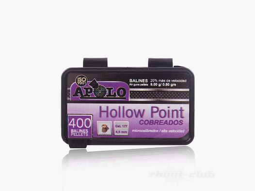 Apolo Hollow Point Diabolos 4,5mm 0,60 g 400 Stk