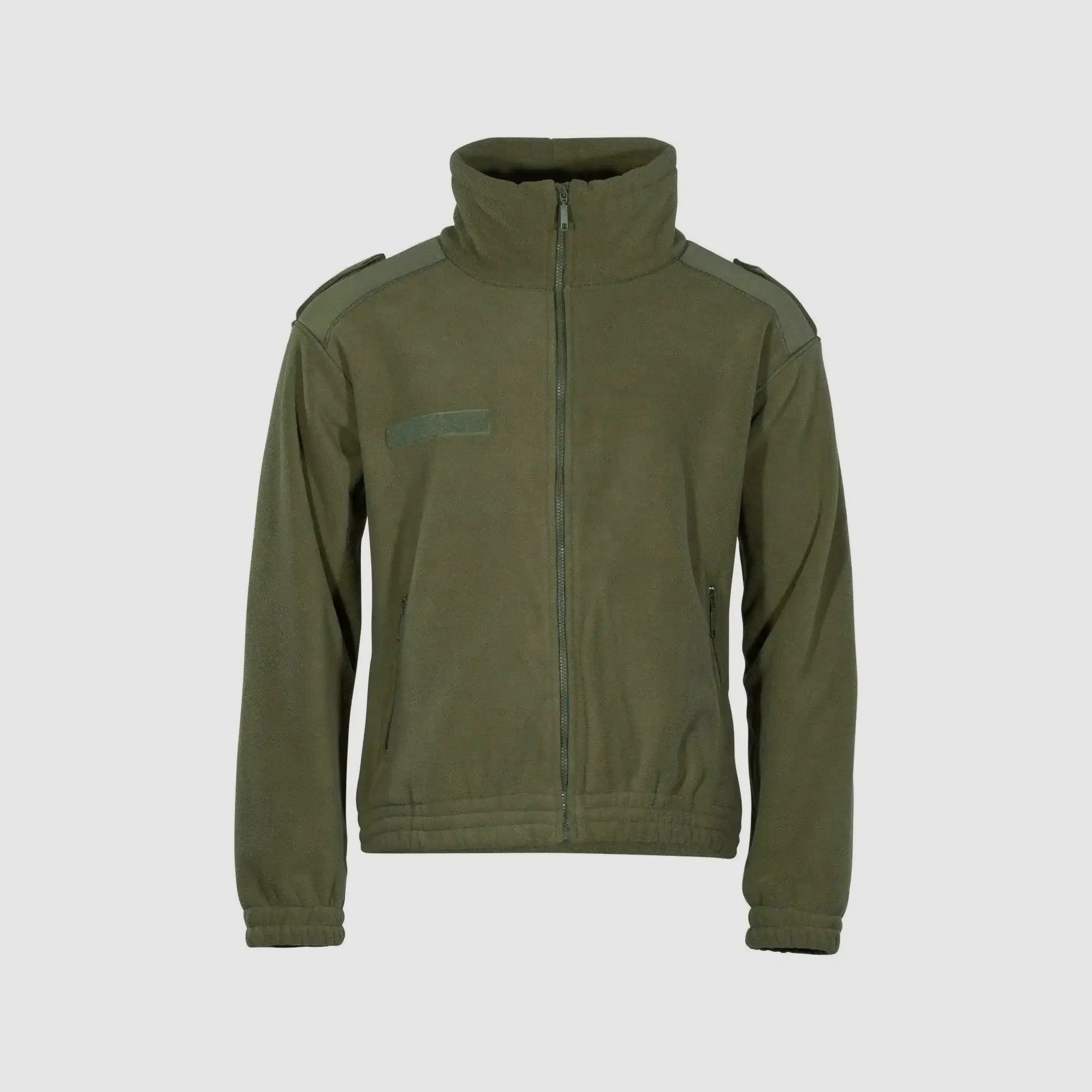 Mil-Tec French Commando Fleece Jacket - Olive / XS Men