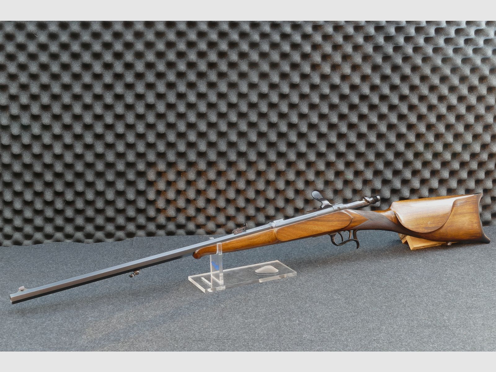 Sammlerstück: Einzellader-Büchse auf Beaumont-Basis — 11.3×50R / 11×52R Beaumont Holandés 1878 Dutch Beaumont