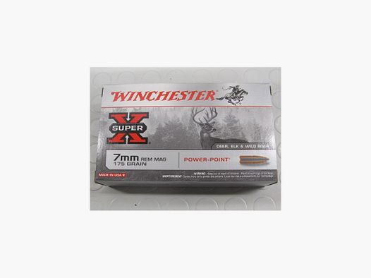 WINCHESTER CARTUCHOS 7MM RM 175 GR