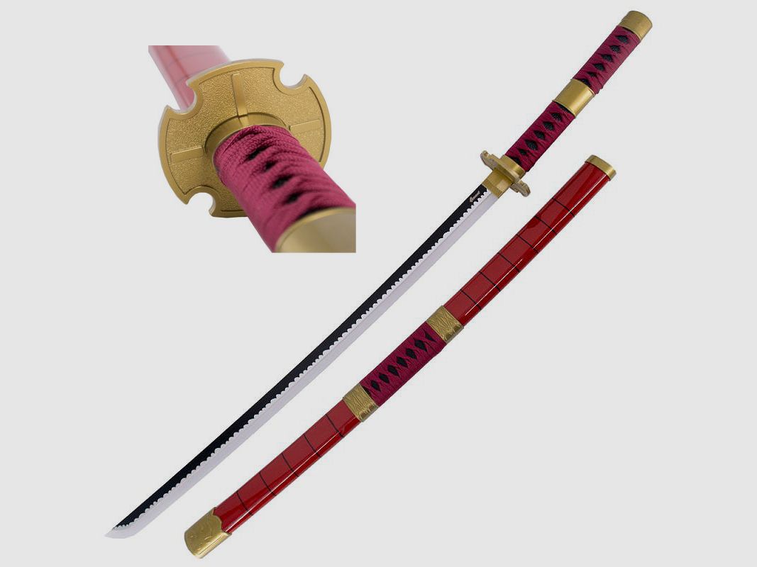 Katana Bambù LED Spada di Luce Sandai Kitetsu Zoro