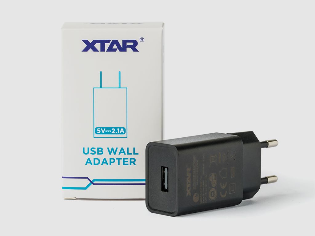 Xtar USB adapter power supply wall plug