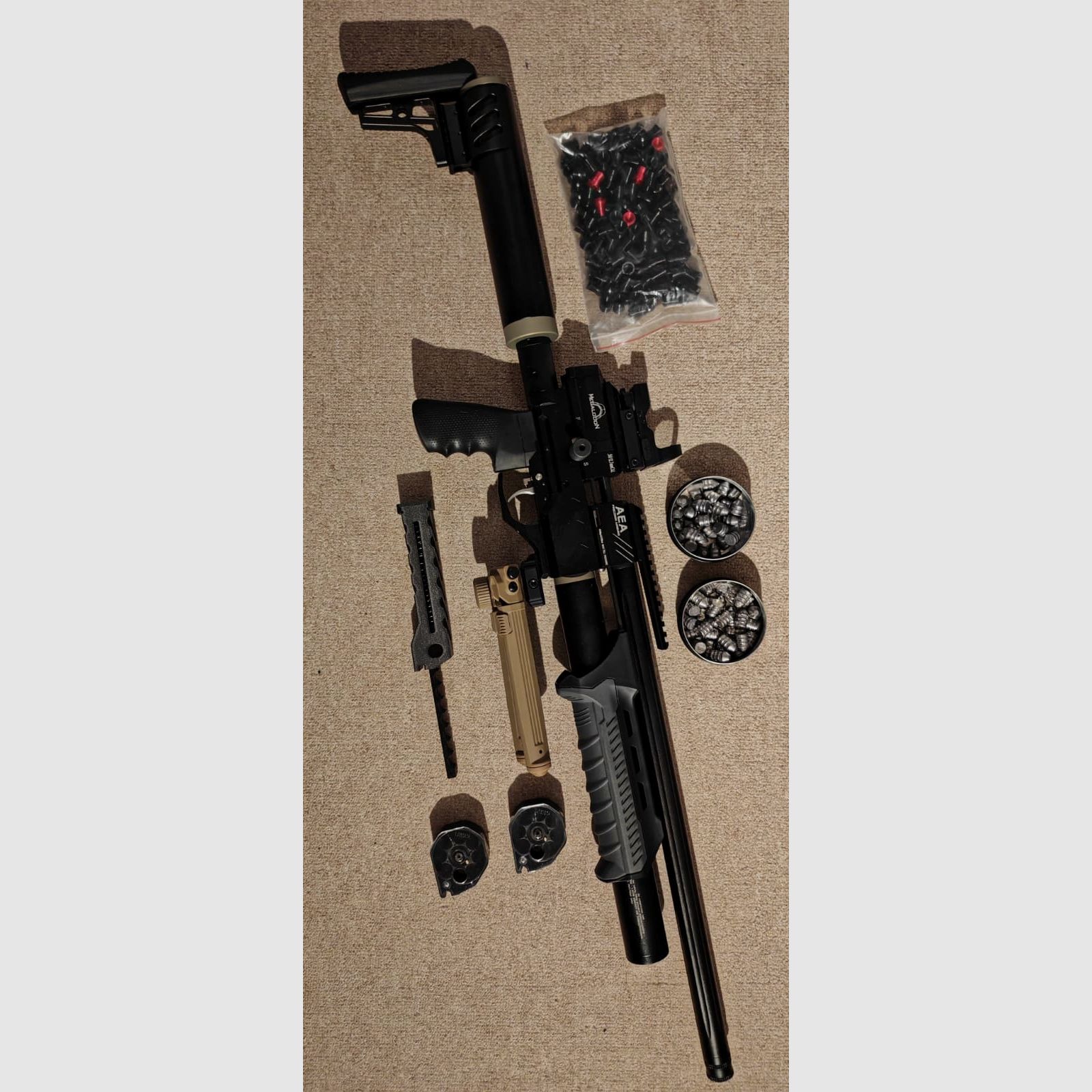 AEA Megalodon + akcesoria