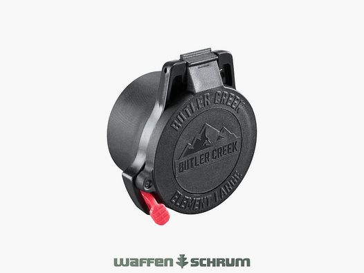 Butler Creek Okularschutzkappe mit Quick-Open-Button