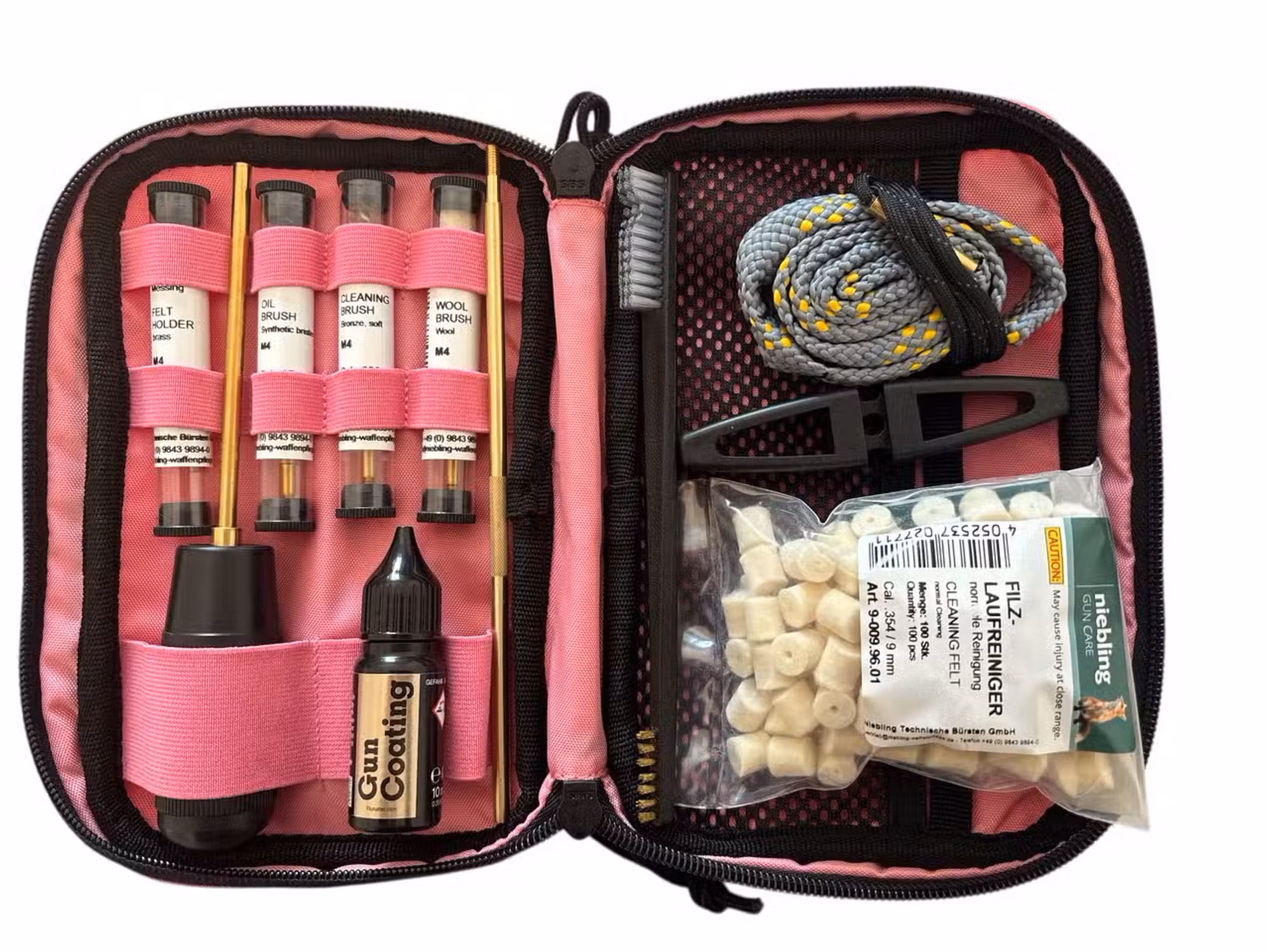 Fluna Field Care Set Pink 9mm (Reinigungs-Komplettset), Bild 1 von 4