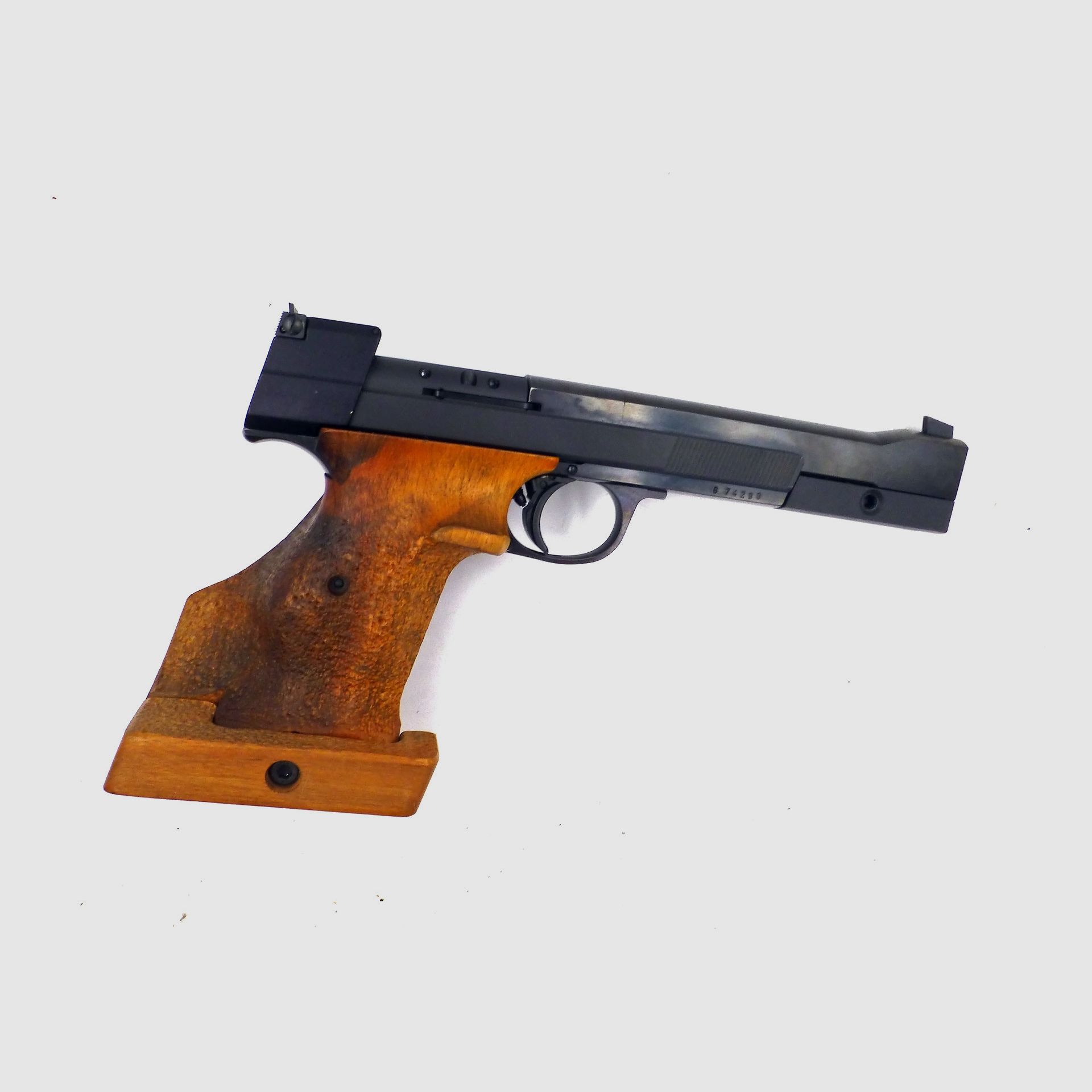 Pistolet HAMMERLI 215, crosse Morini, image 1 sur 2