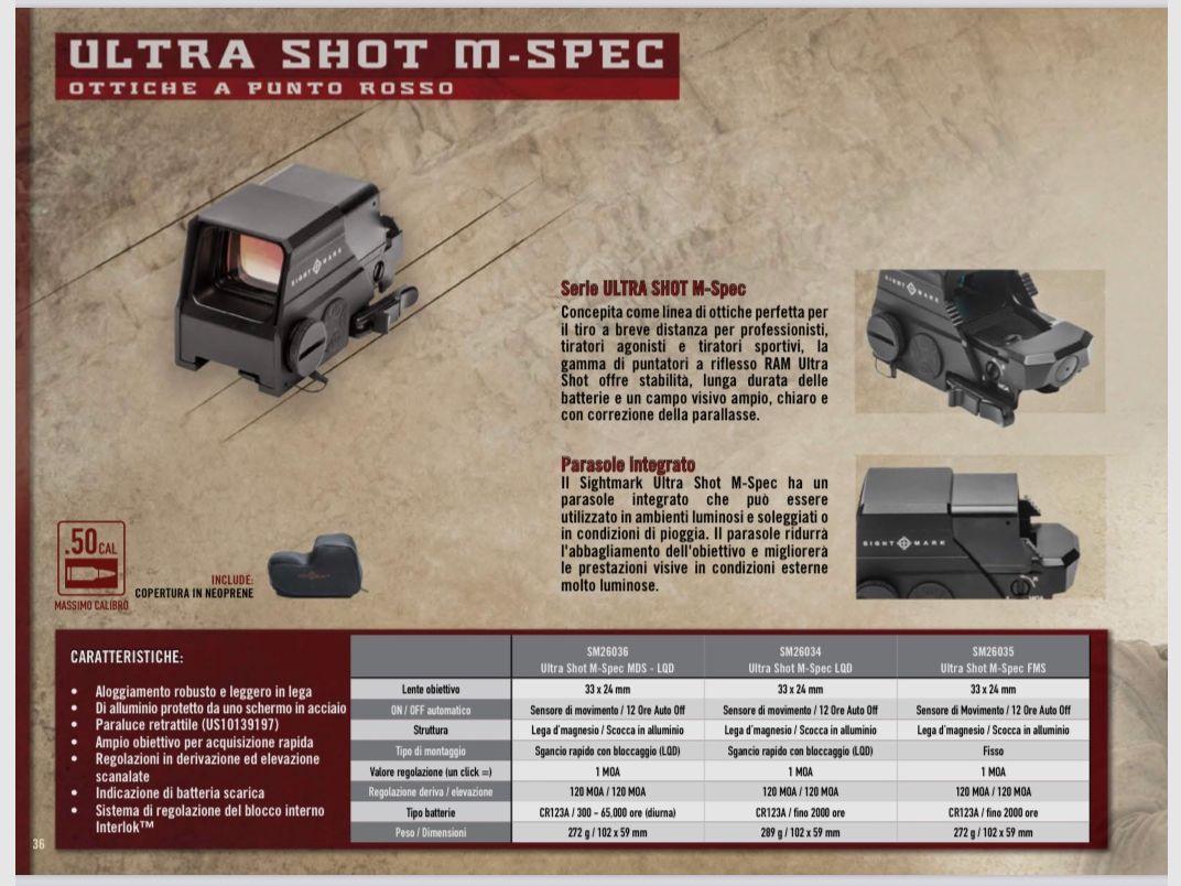 SIGHT MARK – ULTRA SHOT RAM SERIES, immagine 3 di 8