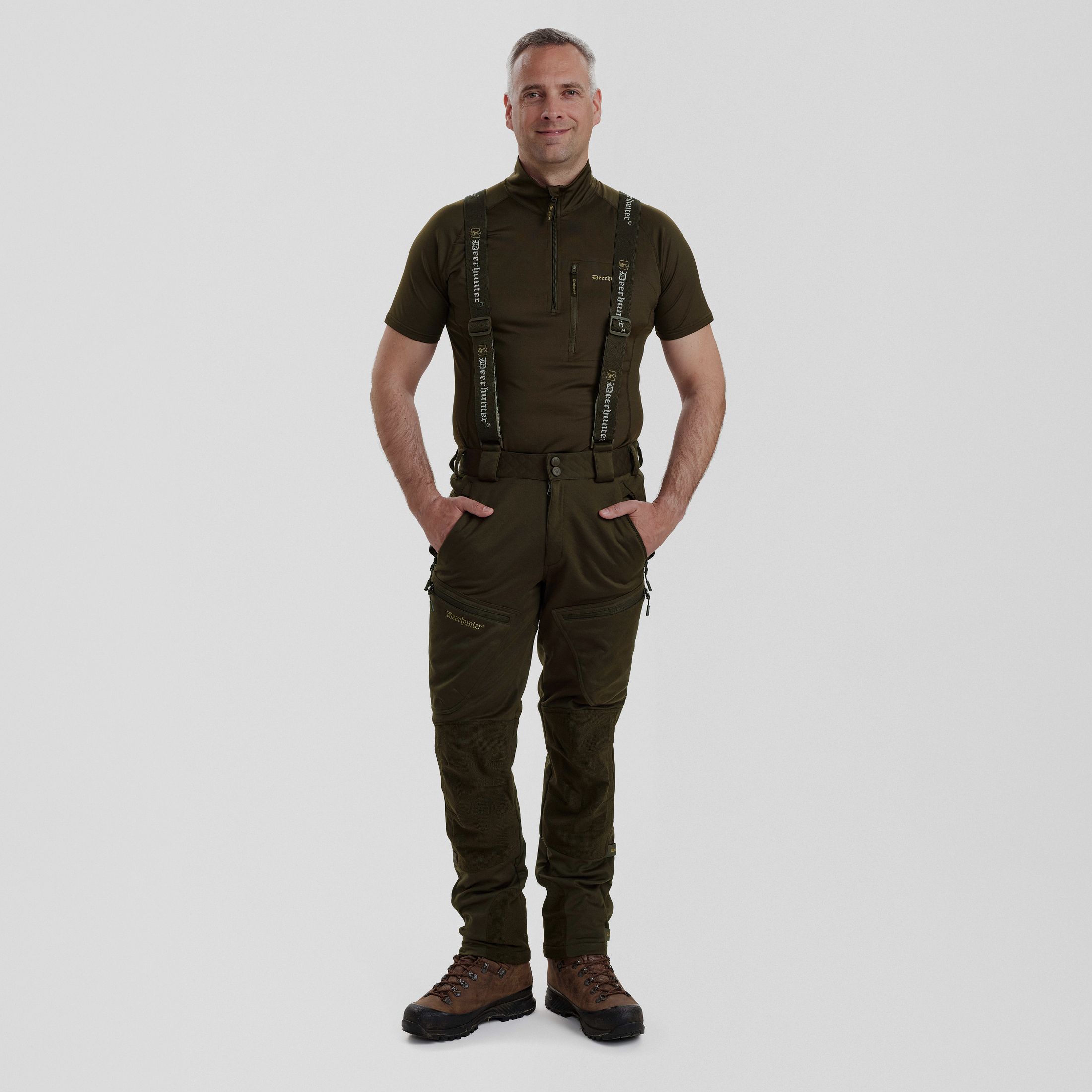 Excape Softshell Hose - Art Green – Größe: S