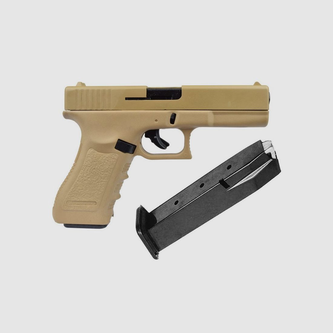 BRUNI GLOCK 17 CAL 9PAK TAN, imagen 2 de 3