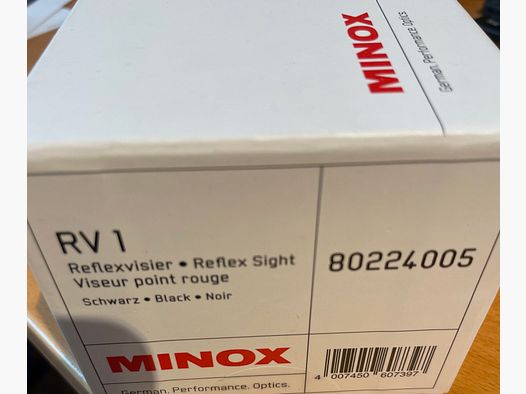 Minox RV1 Rotpunkt