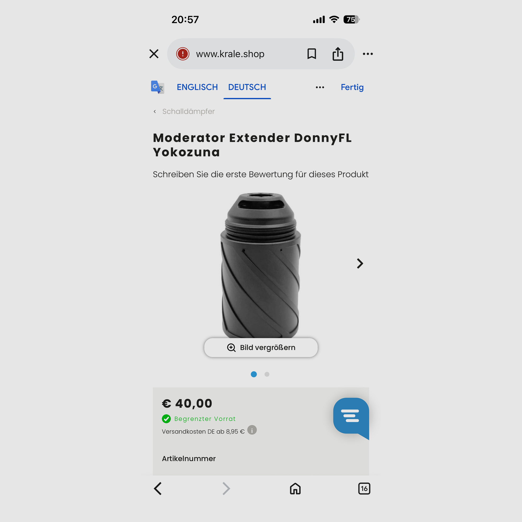 Moderator DonnyFL Yokozuna QD - Silencer