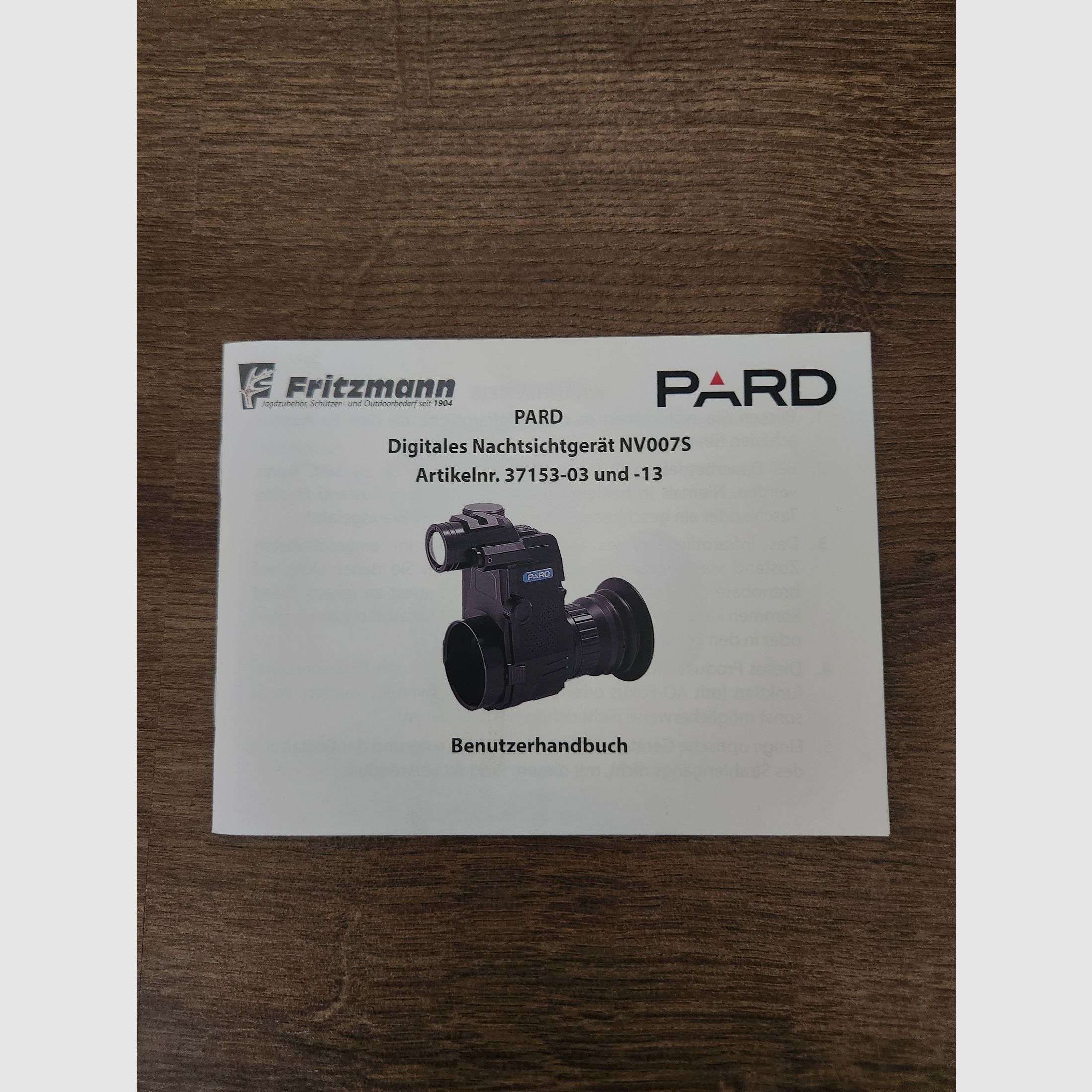 Nachsatznachtsichtgerät Pard NV007S/940nm