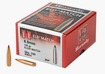 Hornady ELD Match – Caliber 6.5 Creedmoor | 140 Grain #26331 | 100 Pieces in Individual Packaging
