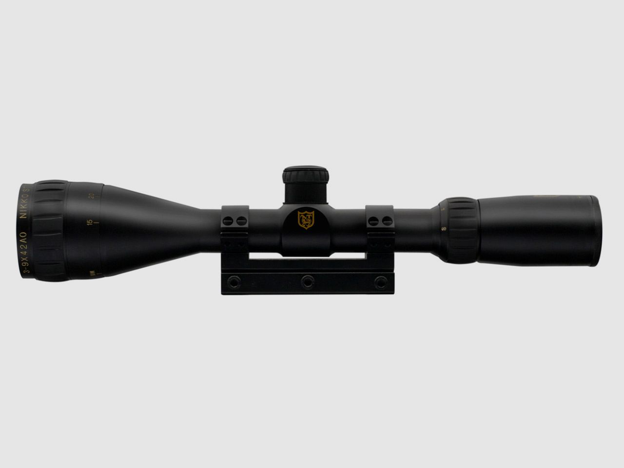Zielfernrohr Nikko Stirling Gold Crown Airking 3-9x42 AO Half Mil Dot Absehen beleuchtet