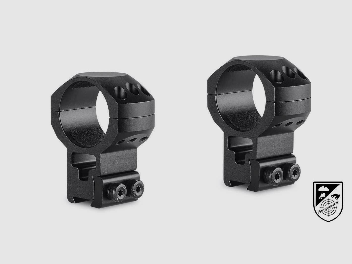 HAWKE 24108 taktyczny montaż pierścieniowy 9 do 11mm Extra Wysoki 30mm 2 sztuki, zdjęcie 1 z 2